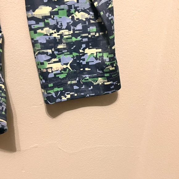 Columbia PFG - Men’s Small -Blue / Green - Camo /Fish-print Long-sleeve Shirt - - Picture 5 of 12